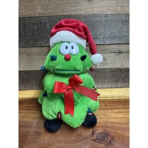 Cuddle Barn Rockin Robbie Singing, Dancing, Light Up, Animated Christmas Tree